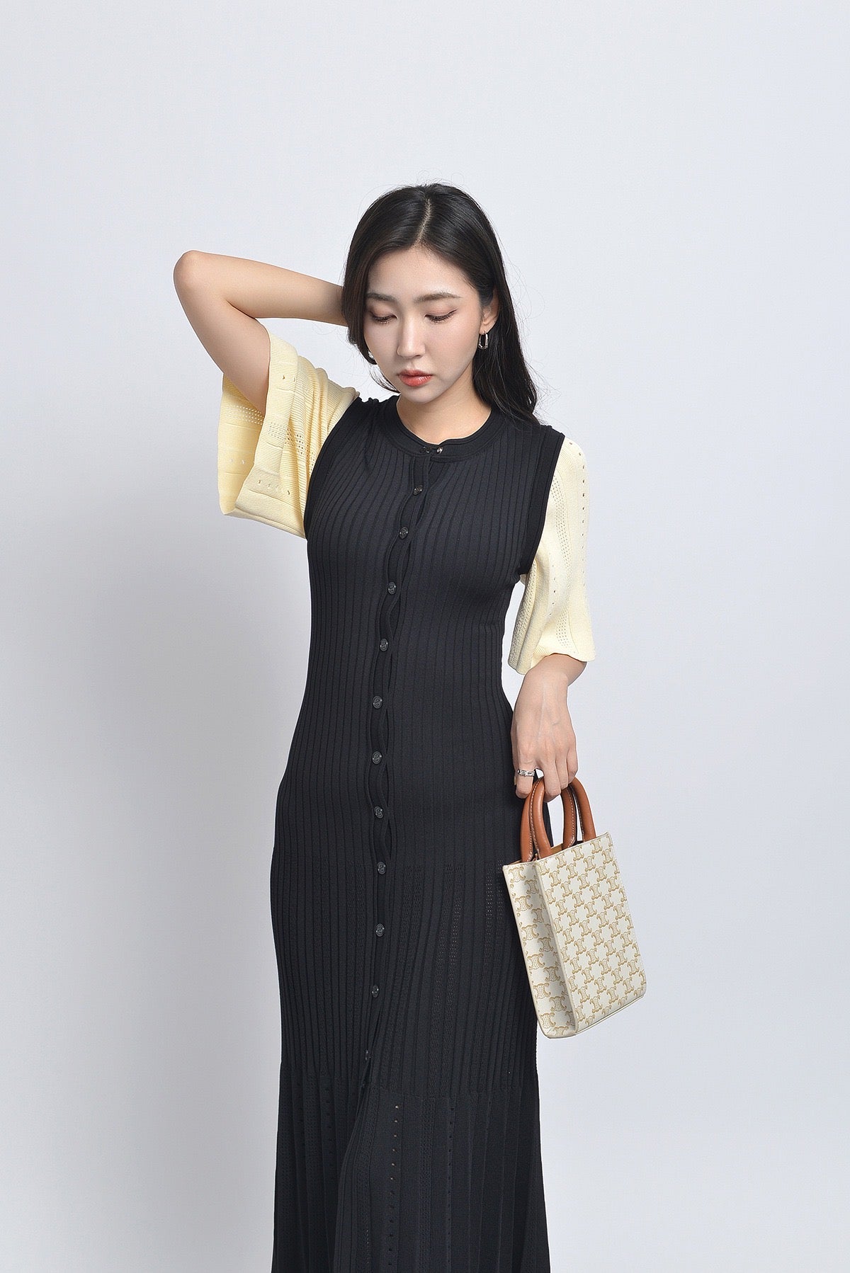 Yazmine | Midi Knit Dress