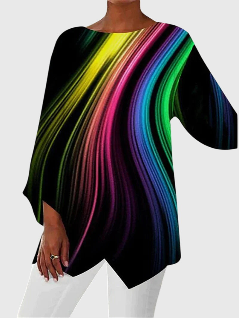 Alayah™ | Elegant Round Neck Top